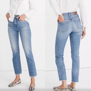 Madewell The Perfect Vintage Straight Leg Jeans